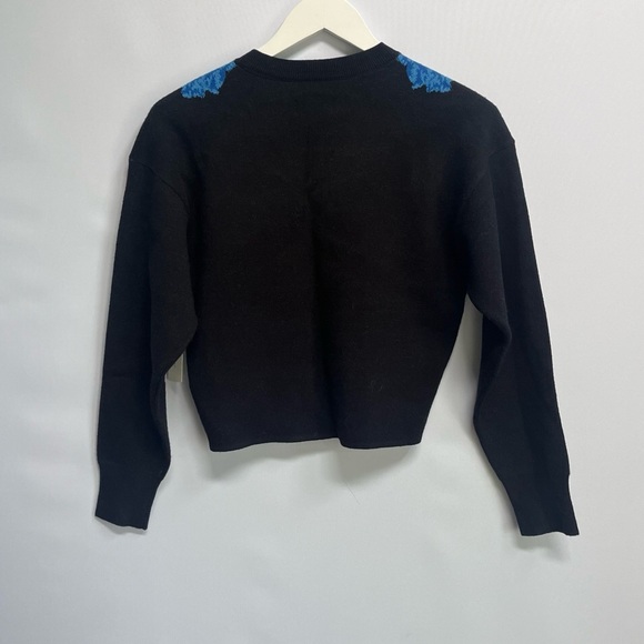 NWT Anthropologie Maeve The Camryn Cropped Crewneck Sweater XXS - Picture 11 of 13
